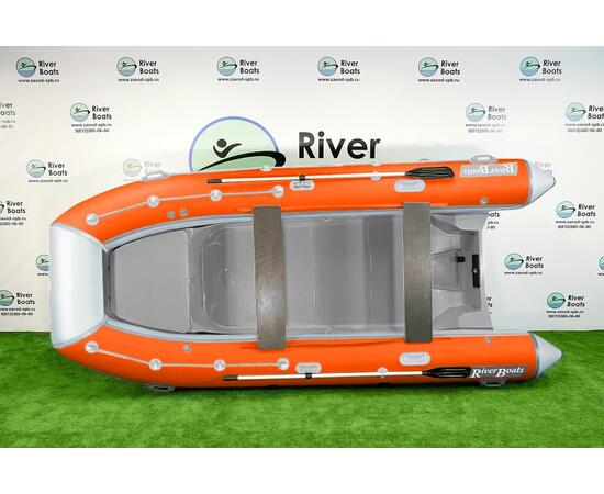 Надувная лодка RiverBoats RB 430 (Встроенный рундук) (транец S— 410 мм.)
