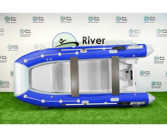Надувная лодка RiverBoats RB 430 (Встроенный рундук) (транец L — 515 мм.)
