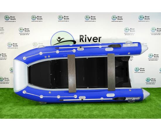 Надувная лодка RiverBoats RB 430 (Встроенный рундук) (транец L — 515 мм.)