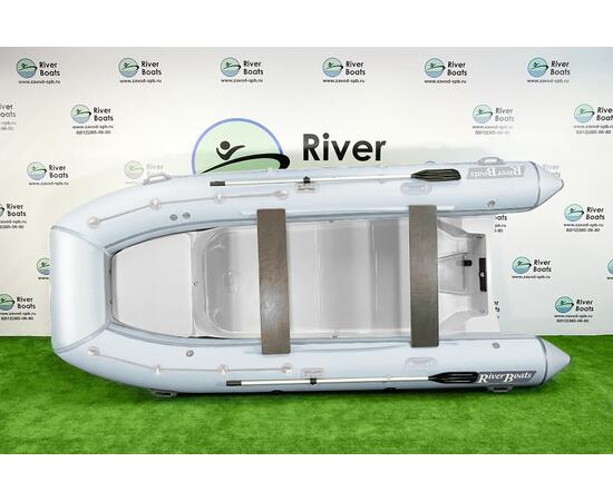 Надувная лодка RiverBoats RB 430 (Встроенный рундук) (транец L — 515 мм.)