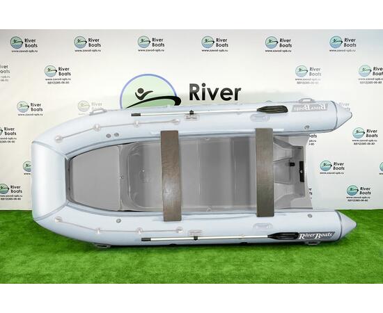 Надувная лодка RiverBoats RB 430 (Встроенный рундук) (транец L — 515 мм.)