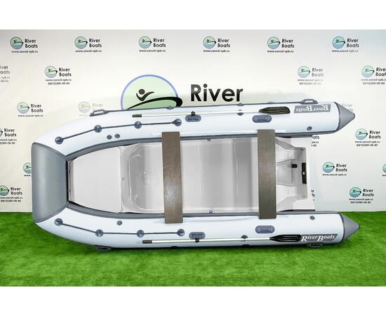 Надувная лодка RiverBoats RB 430 (Встроенный рундук) (транец S— 410 мм.)