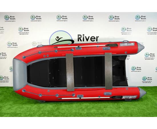 Надувная лодка RiverBoats RB 430 (Встроенный рундук) (транец S— 410 мм.)