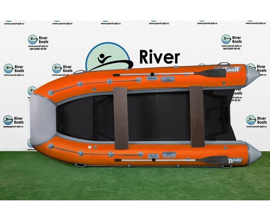 Надувная лодка RiverBoats RB  380 Встроенный рундук (NEW)