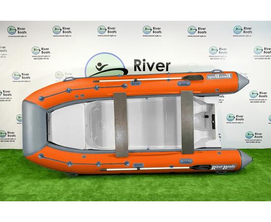 Надувная лодка RiverBoats RB 430 (Встроенный рундук) (транец L — 515 мм.)