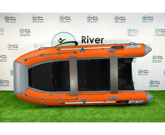 Надувная лодка RiverBoats RB 430 (Встроенный рундук) (транец L — 515 мм.)