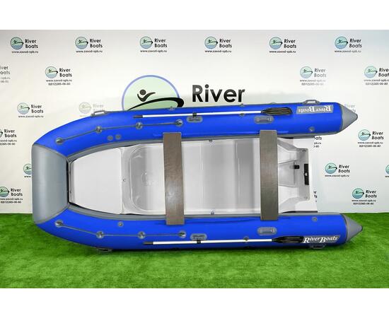 Надувная лодка RiverBoats RB 430 (Встроенный рундук) (транец L — 515 мм.)