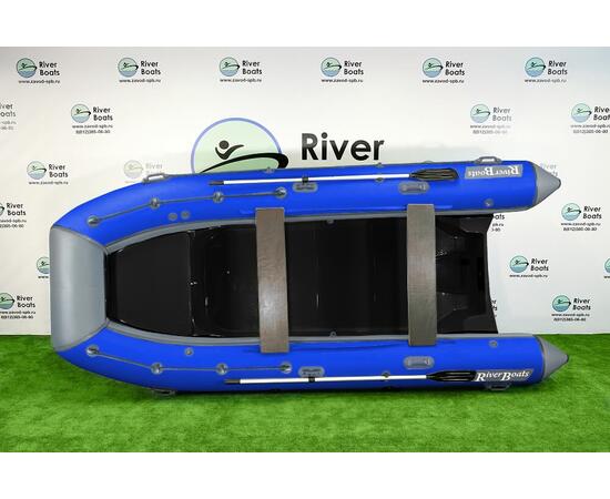 Надувная лодка RiverBoats RB 430 (Встроенный рундук) (транец S— 410 мм.)