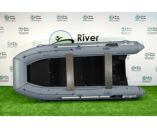 Надувная лодка RiverBoats RB 430 (Встроенный рундук) (транец S— 410 мм.)