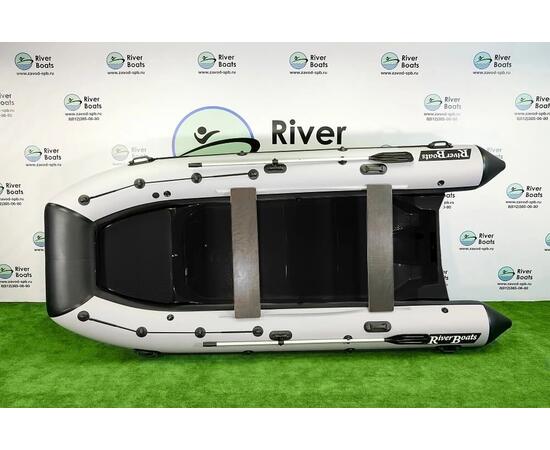 Надувная лодка RiverBoats RB 430 (Встроенный рундук) (транец L — 515 мм.)