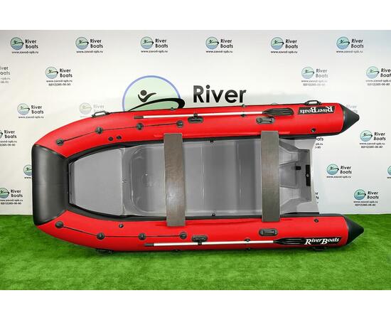 Надувная лодка RiverBoats RB 430 (Встроенный рундук) (транец L — 515 мм.)