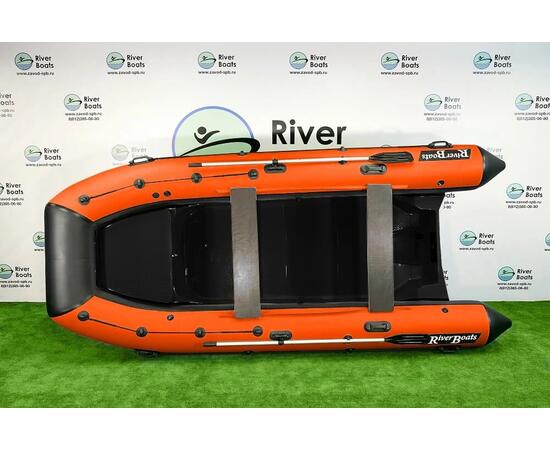 Надувная лодка RiverBoats RB 430 (Встроенный рундук) (транец S— 410 мм.)