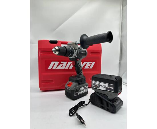 Шуруповерт бесщеточный для ледобура с двумя аккумуляторами NANWEI NW-D5217-6