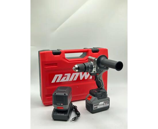 Шуруповерт бесщеточный для ледобура с двумя аккумуляторами NANWEI NW-D5217-6