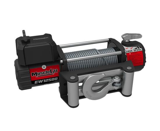 Лебедка T-max Musclelift EW-12500 со стальным тросом