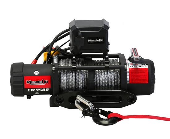 Лебедка T-max Musclelift EW-9500  с синтетическим тросом