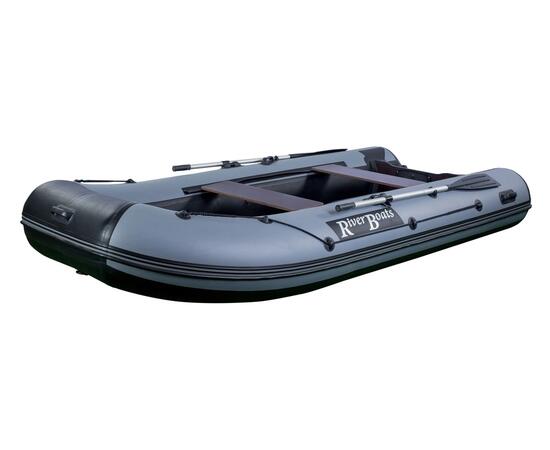 Надувная лодка RiverBoats RB 350 Киль (серо-белый)