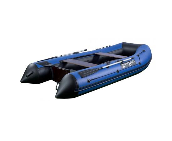 Надувная лодка RiverBoats RB 330 Киль (серо-синий)