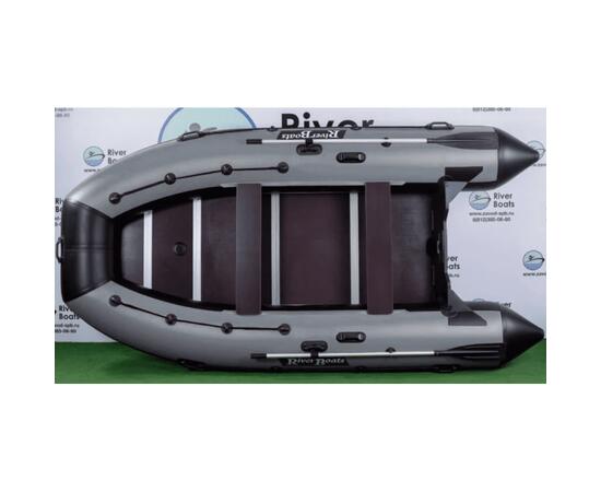 Надувная лодка RiverBoats RB 410 Киль (серый)