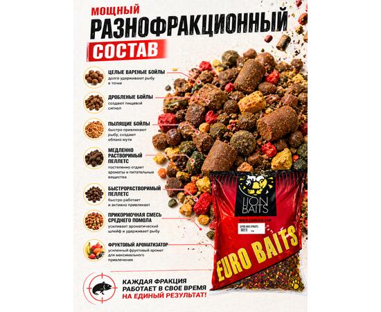 Lion Baits Спод-микс смесь SPOD MIX Fruit (Фрукты) 5 кг