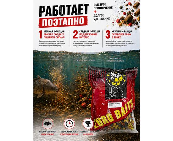 Lion Baits Спод-микс смесь SPOD MIX (Ананас) 5 кг