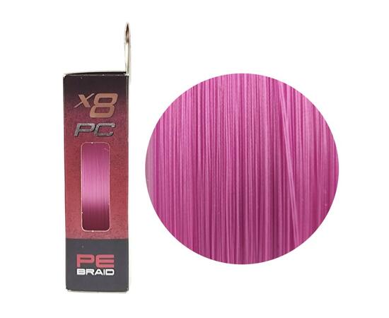 Шнур RUZZA X8 PC 150м Pink 0,165мм 7,3кг/16lb