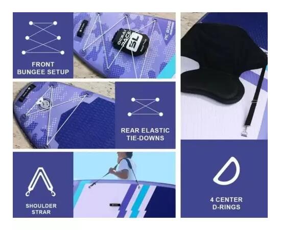 Сапборд Pic Board Camouflage Purple