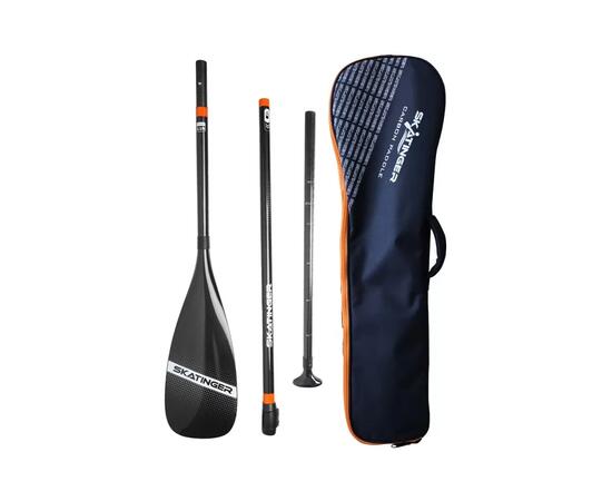 Однолопастное весло из карбона Skatinger Carbon SUP Paddle с сумкой