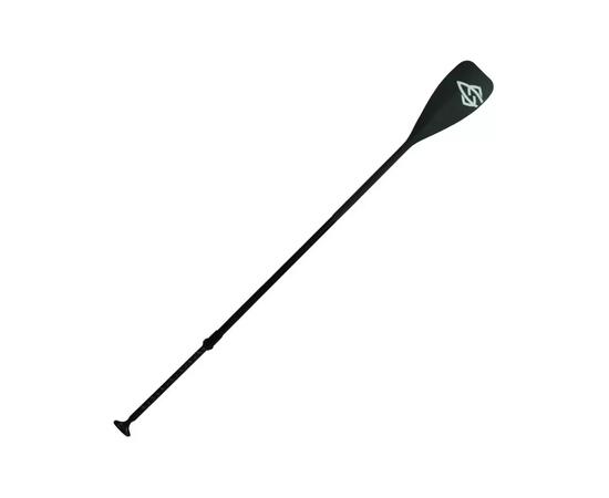 Однолопастное весло из алюминия Skatinger Fiberglass SUP Paddle Screen Printing, черный