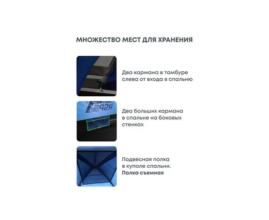 Палатка RSP Krewl 2 для туризма и кемпинга, синий