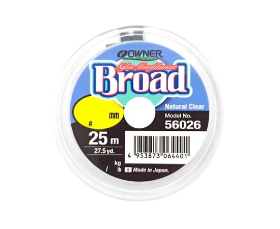 Леска OWNER Broad 25м 0,24мм 5кг