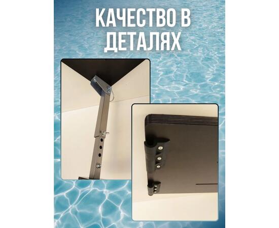 Опора сиденья для лодки ПВХ на ликтрос без занижения с фанерным основанием Патриот