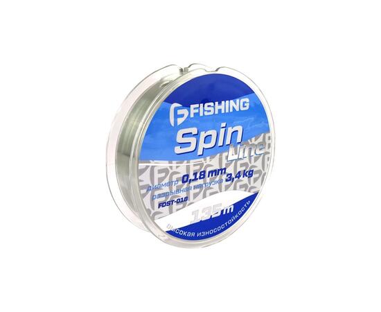 Леска F-FISHING Spin Line 135м 0,18мм 3,4кг/7,5lb