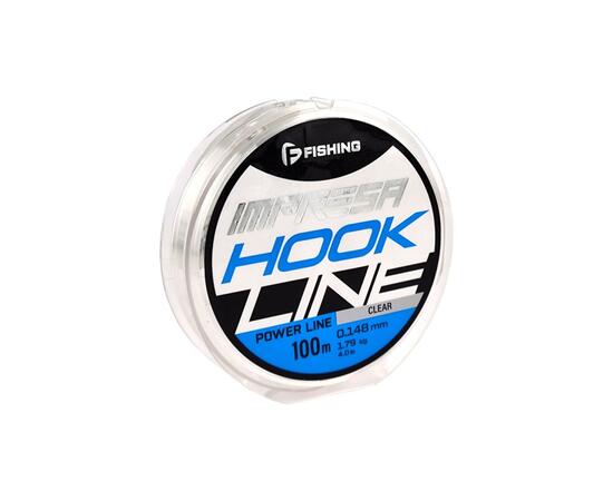 Леска F-FISHING Impresa Hook Line Clear 100м 0,148мм 1,79кг 4lb