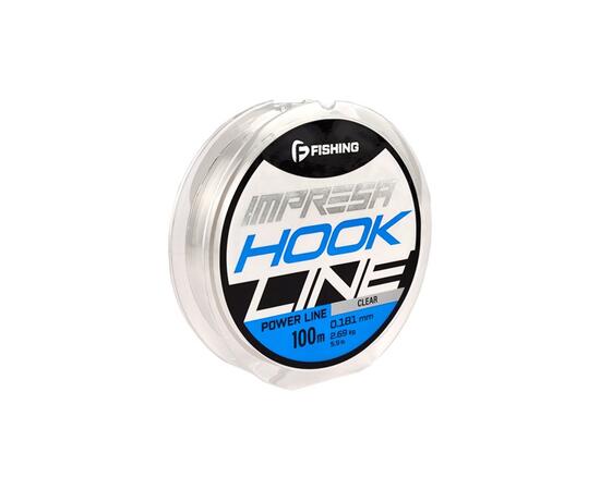 Леска F-FISHING Impresa Hook Line Clear 100м 0,181мм 2,69кг 5,9lb
