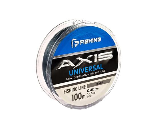 Леска F-FISHING Axis Universal Line Silver 100м 0,40мм 14,5кг 32lb