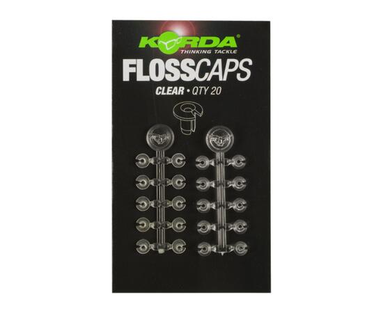 Стопор для бойлов KORDA Floss Caps Clear