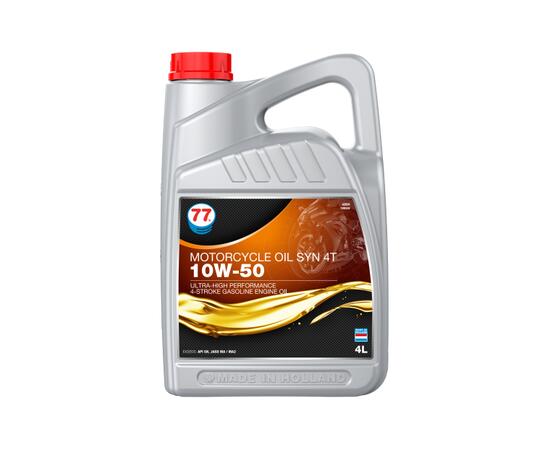 Масло моторное синтетическое Motorcycle Oil Syn 4T 10W-50, 4л