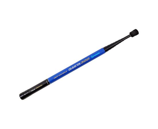 Ручка подсака теле F-FISHING Gasta 3,0 м, 235гр, трансп дл 41см, Carbon 30Т