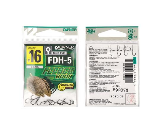 Крючок OWNER Feeder Hook FDH-5 BC №16 10шт  (УШКО)