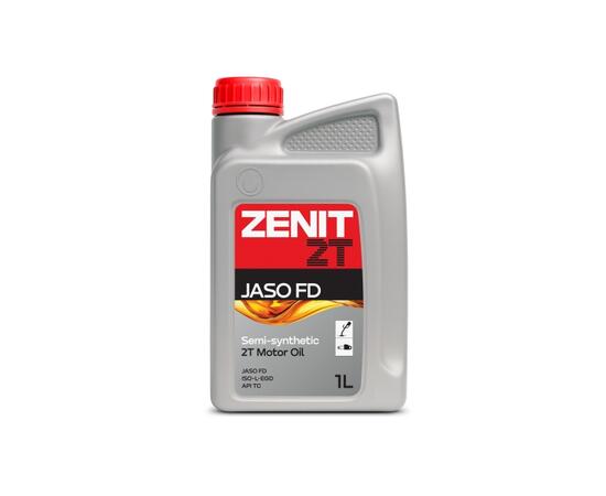Масло моторное полусинтетическое для 2-тактных двигателей ZENIT 2T JASO FD, 1 л