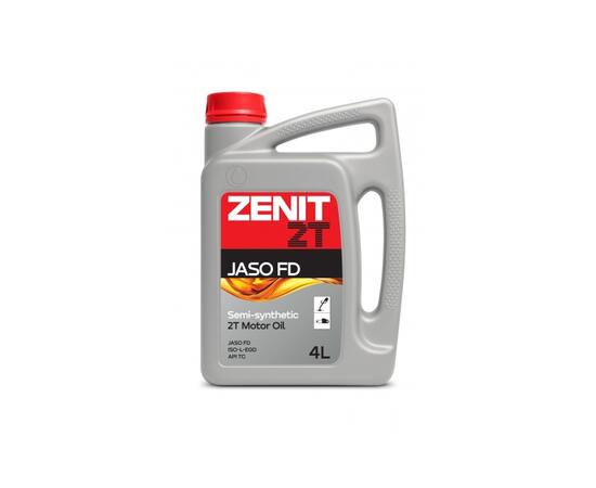 Масло моторное полусинтетическое для 2-тактных двигателей ZENIT 2T JASO FD, 4 л