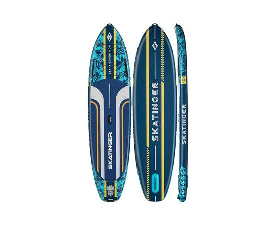 Сапборд Skatinger Leafy Expedition Blue Base
