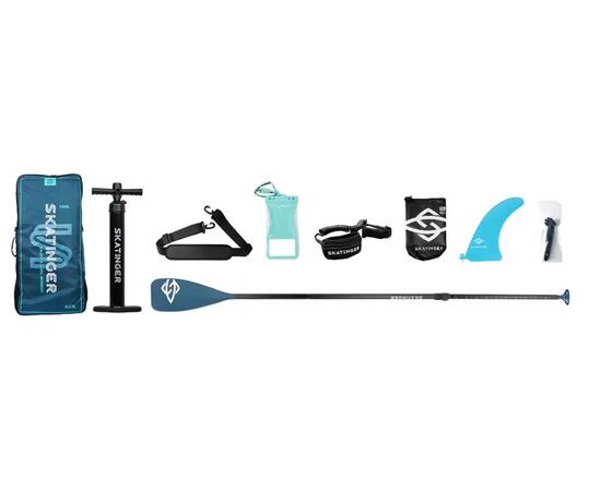 Сапборд Skatinger Leafy Expedition Blue Base