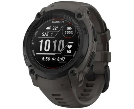 Умные часы Garmin Instinct® E – 40 mm (Black with Charcoal Band)