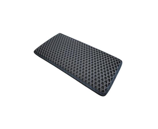 Коврик EVA под миску для животных с кантом 60x40 см графит