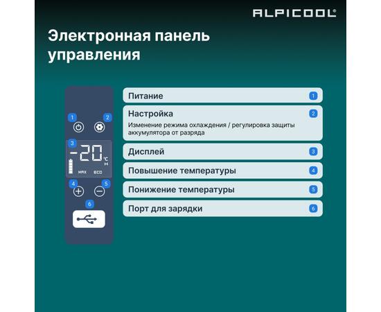 Автохолодильник Alpicool C50 (12/24)