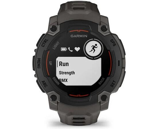 Умные часы Garmin Instinct® E – 45 mm (Black with Charcoal Band)