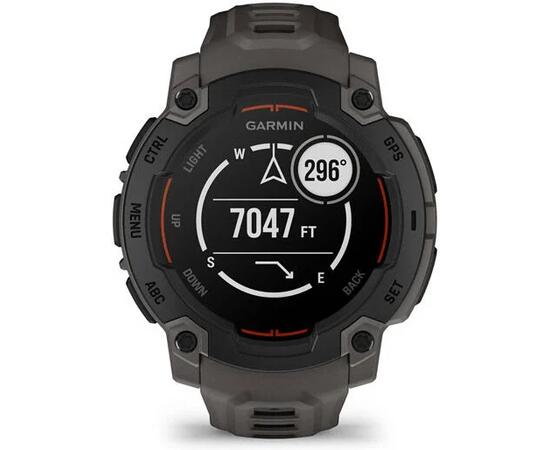 Умные часы Garmin Instinct® E – 45 mm (Black with Charcoal Band)