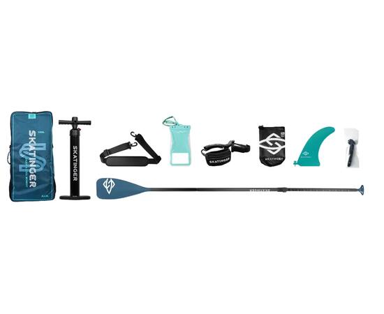 Сапборд Skatinger Leafy Expedition Green Base